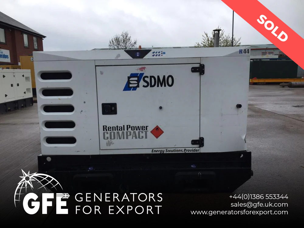 45KVA SDMO Mitsubishi used generator