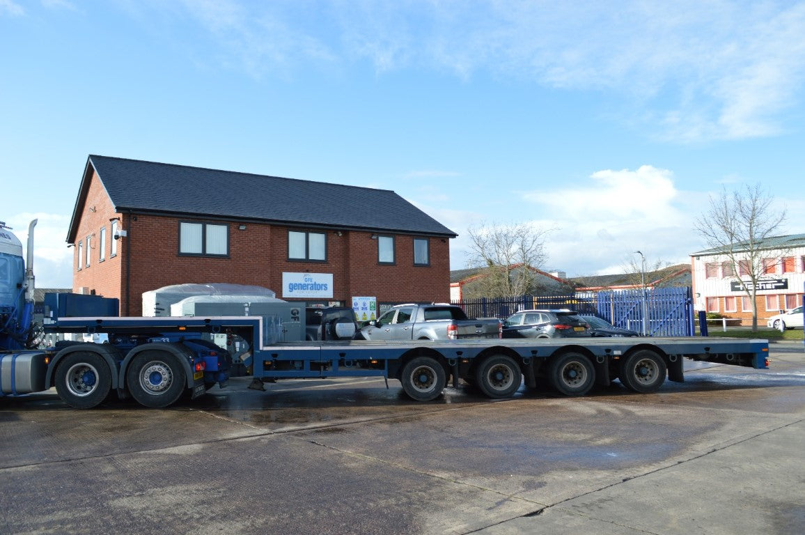 Low Loader Semi-Trailer Stokota 4-Axle Rear Steer Trailer