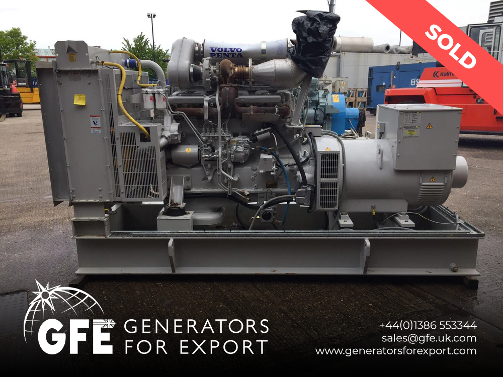 250KVA Broadcrown Volvo used generator