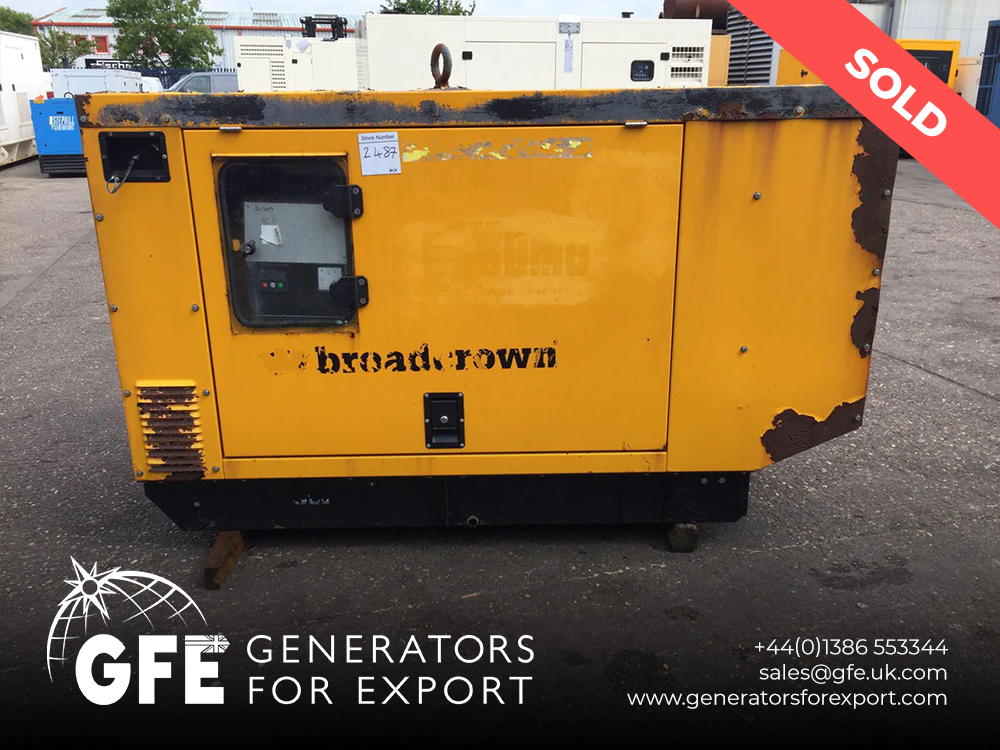 40KVA SDMO Mitsubishi used generator