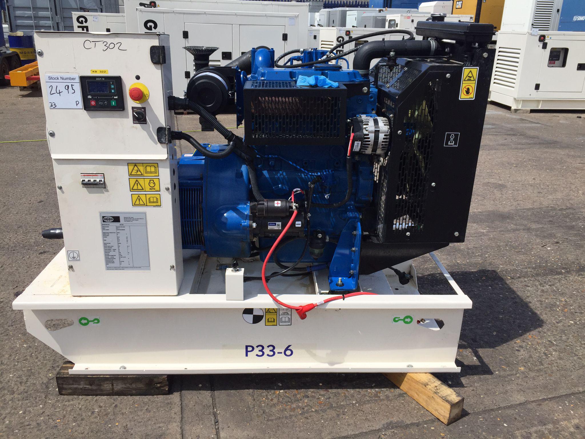 30KVA FG Wilson  Perkins used generator
