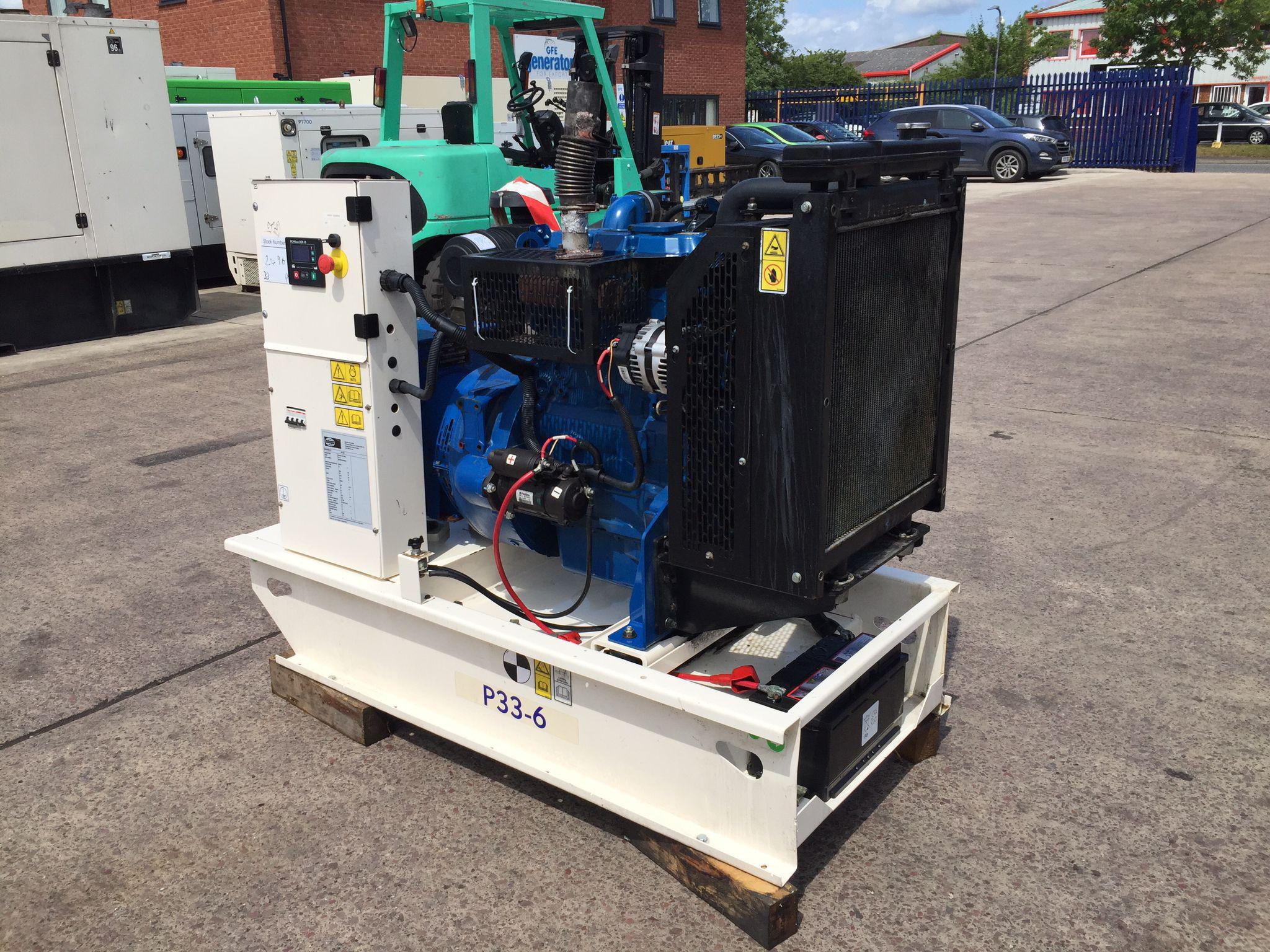 30KVA FG Wilson  Perkins used generator