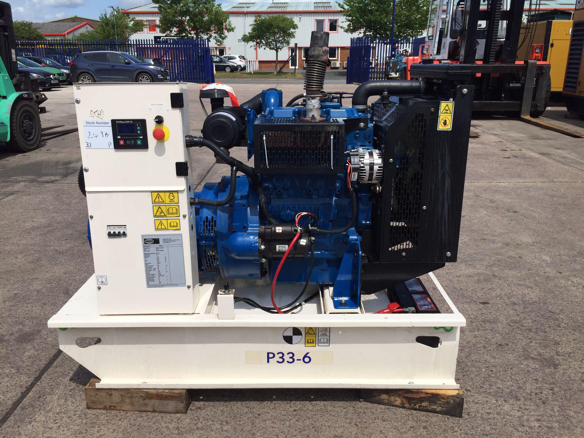 30KVA FG Wilson  Perkins used generator