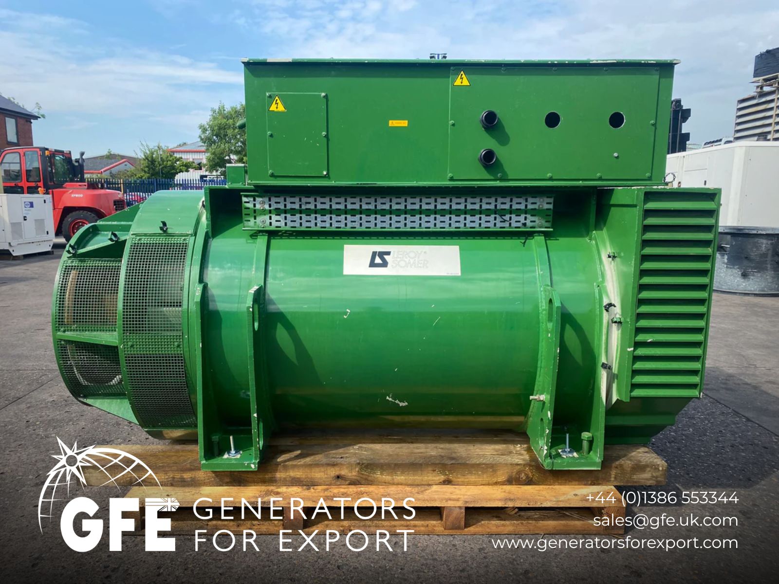 2500kVA Leroy Somer Alternator LSA54 L7-4P