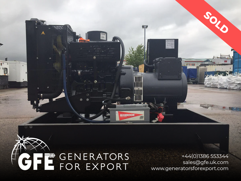 33kVA SDMO John Deere  used generator
