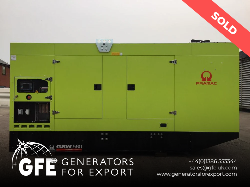 560KVA Pramac  Volvo  used generator