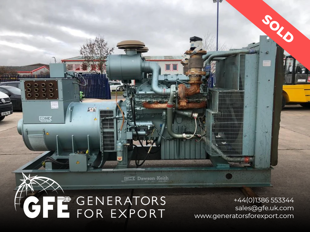 720KVA Dawson Keith Perkins used generator