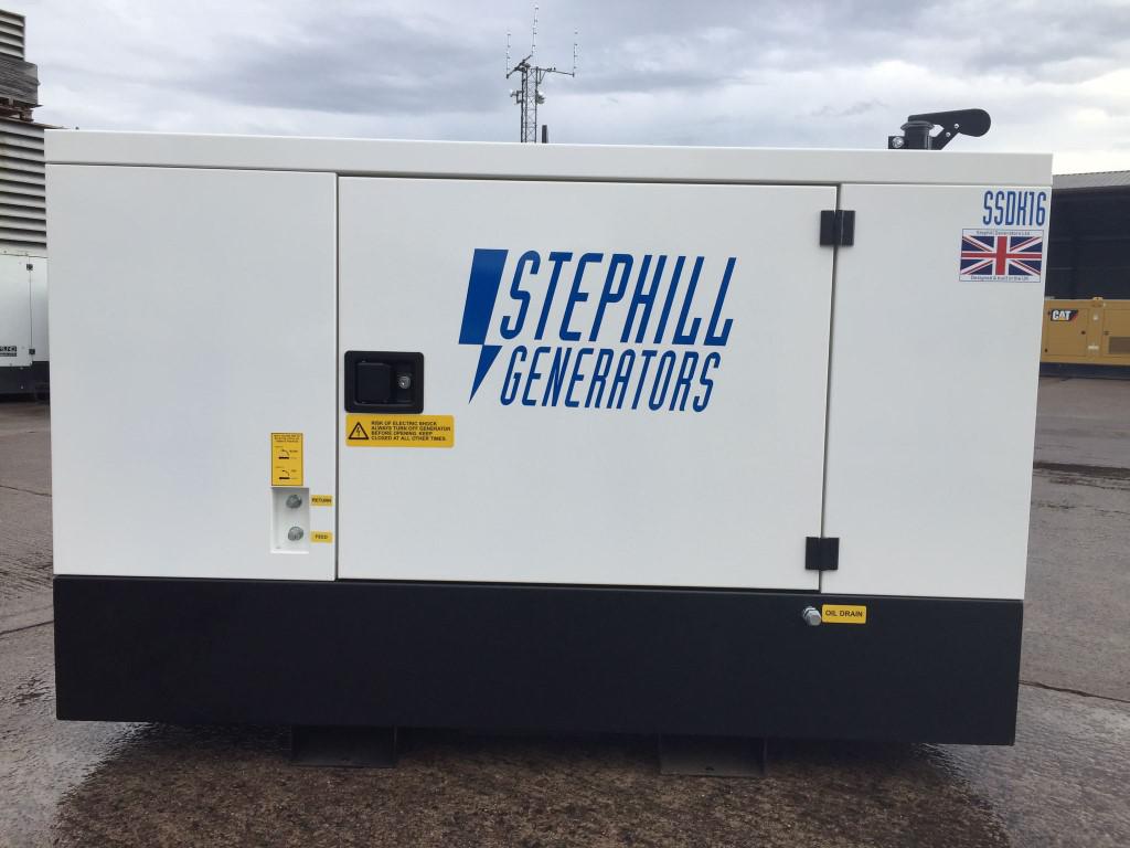 16KVA Stephill Generators  Kubota used generator
