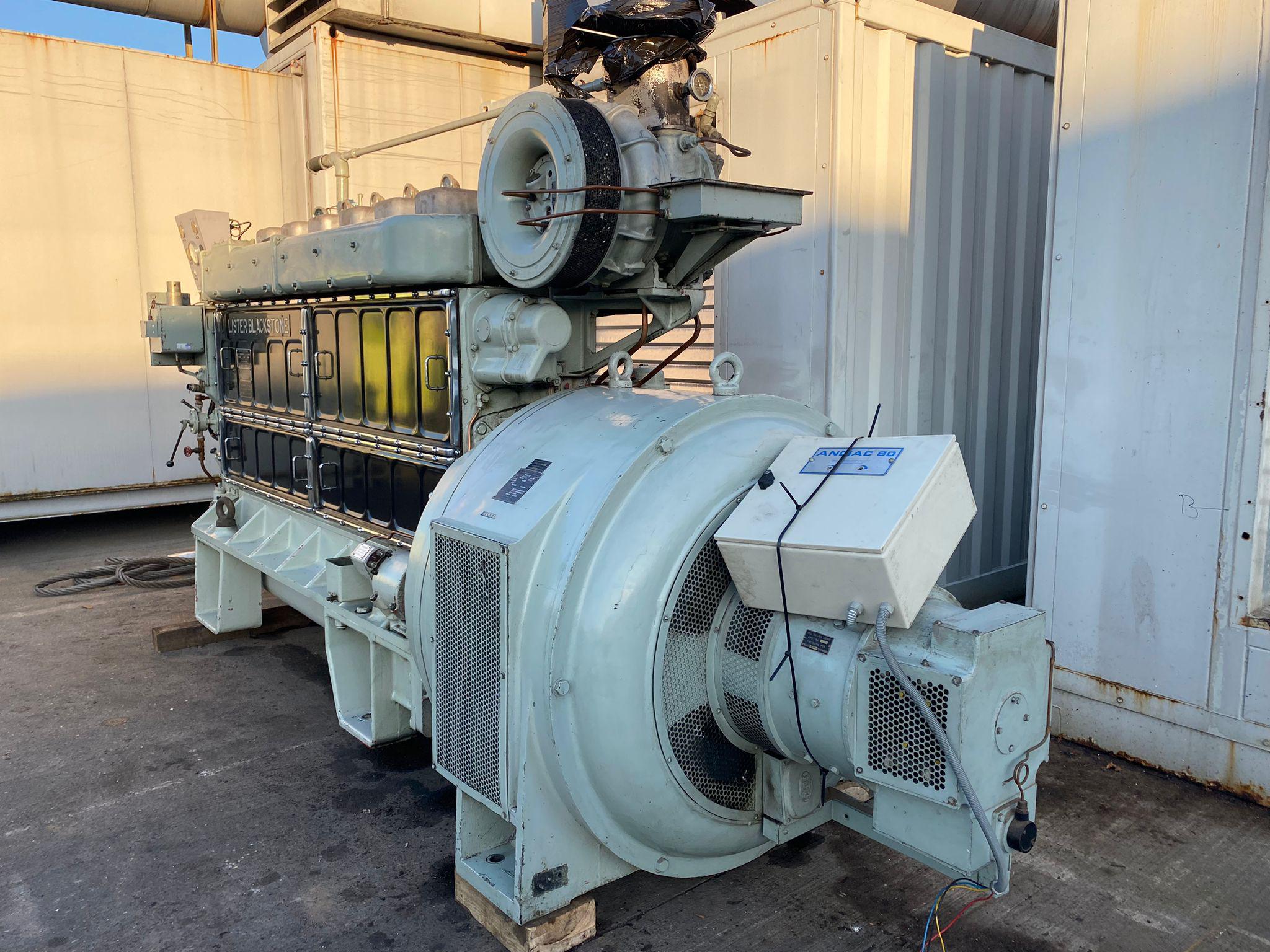 425KVA ECC Lister Blackstone used generator