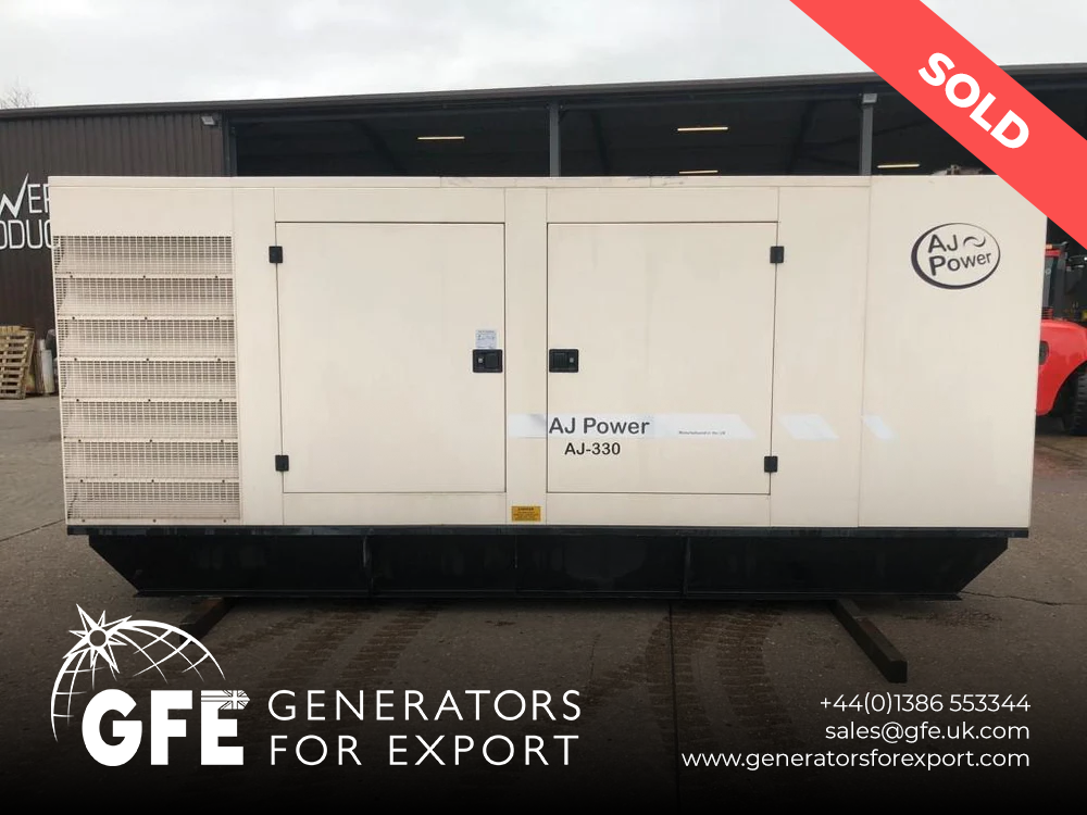 330KVA AJ Power Scania used generator