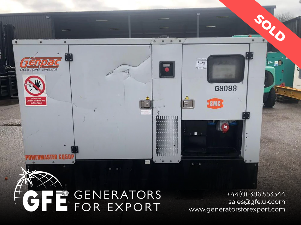 50KVA SMC Bruno Perkins used generator