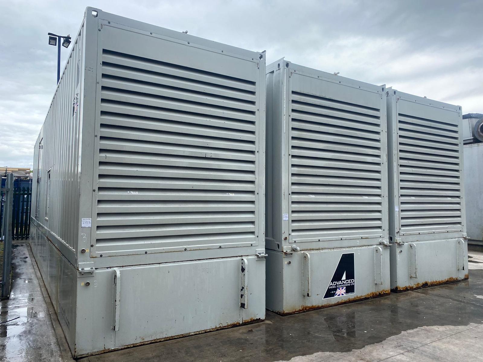 1100kVA ADE Cummins used generator (2/3)