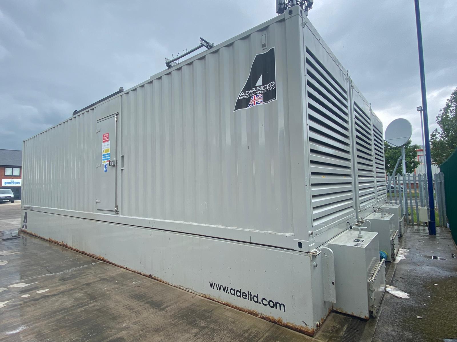 1100kVA ADE Cummins used generator (1/3)