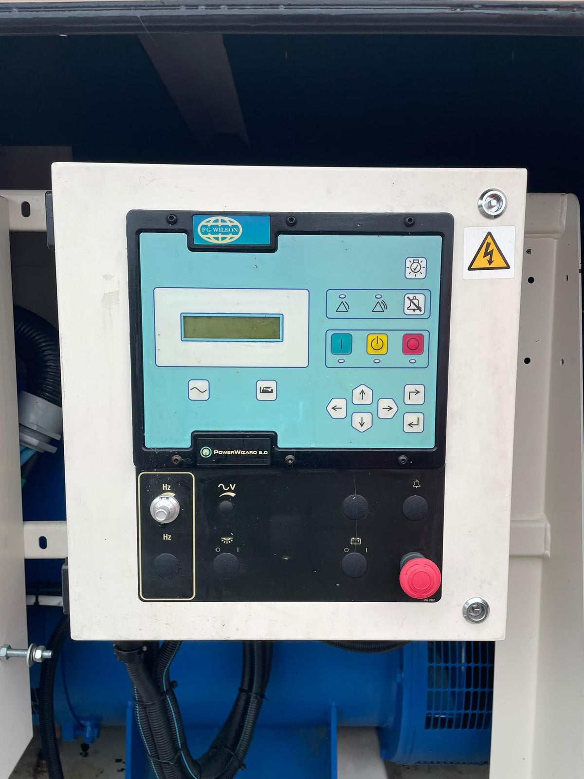 250kVA FG Wilson P250H Perkins 1300 SERIES GEB330 Canopied Used Generator