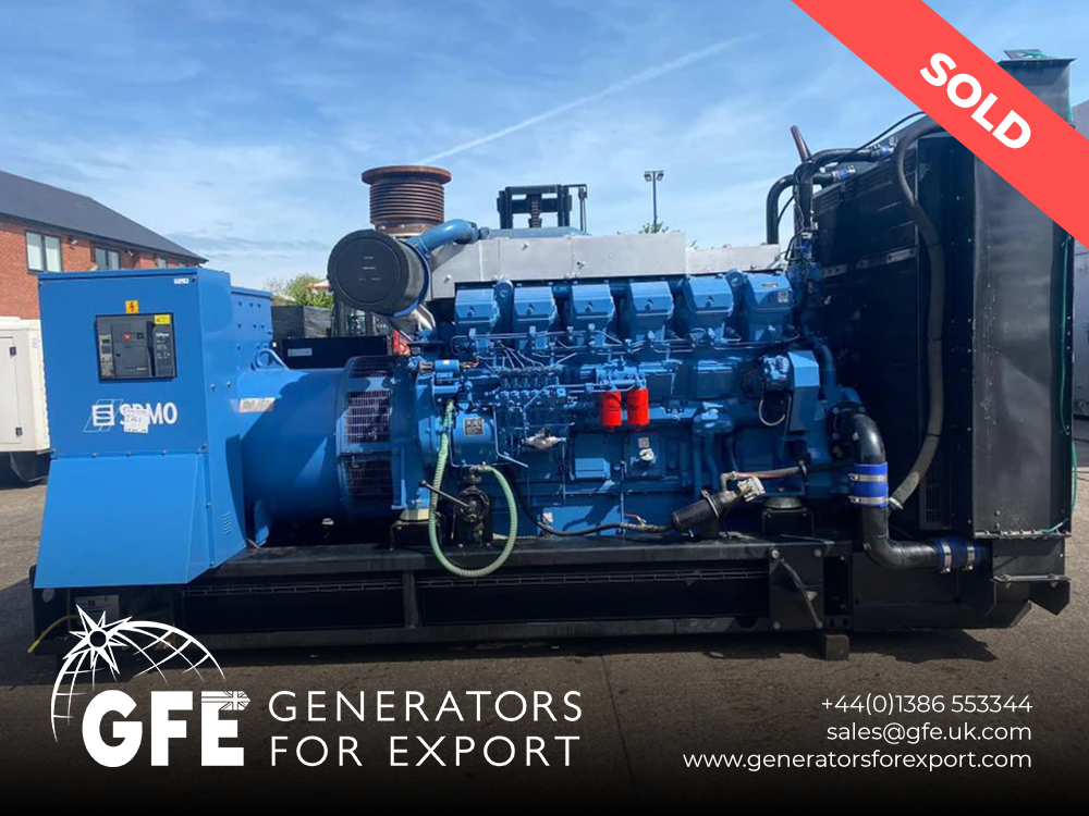 1275KVA SDMO Mitsubishi used generator