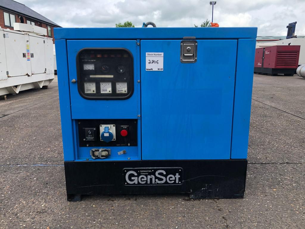 10KVA Genset Kubota used generator