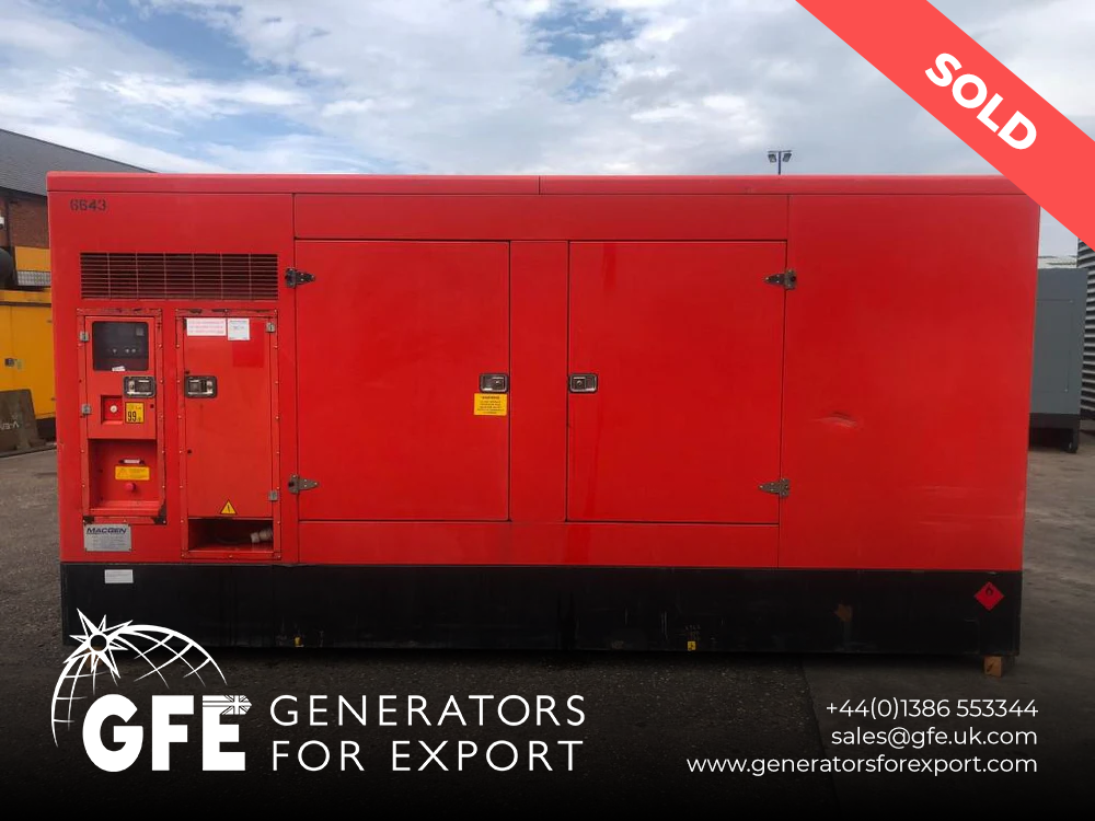 550KVA Macgen Scania used generator