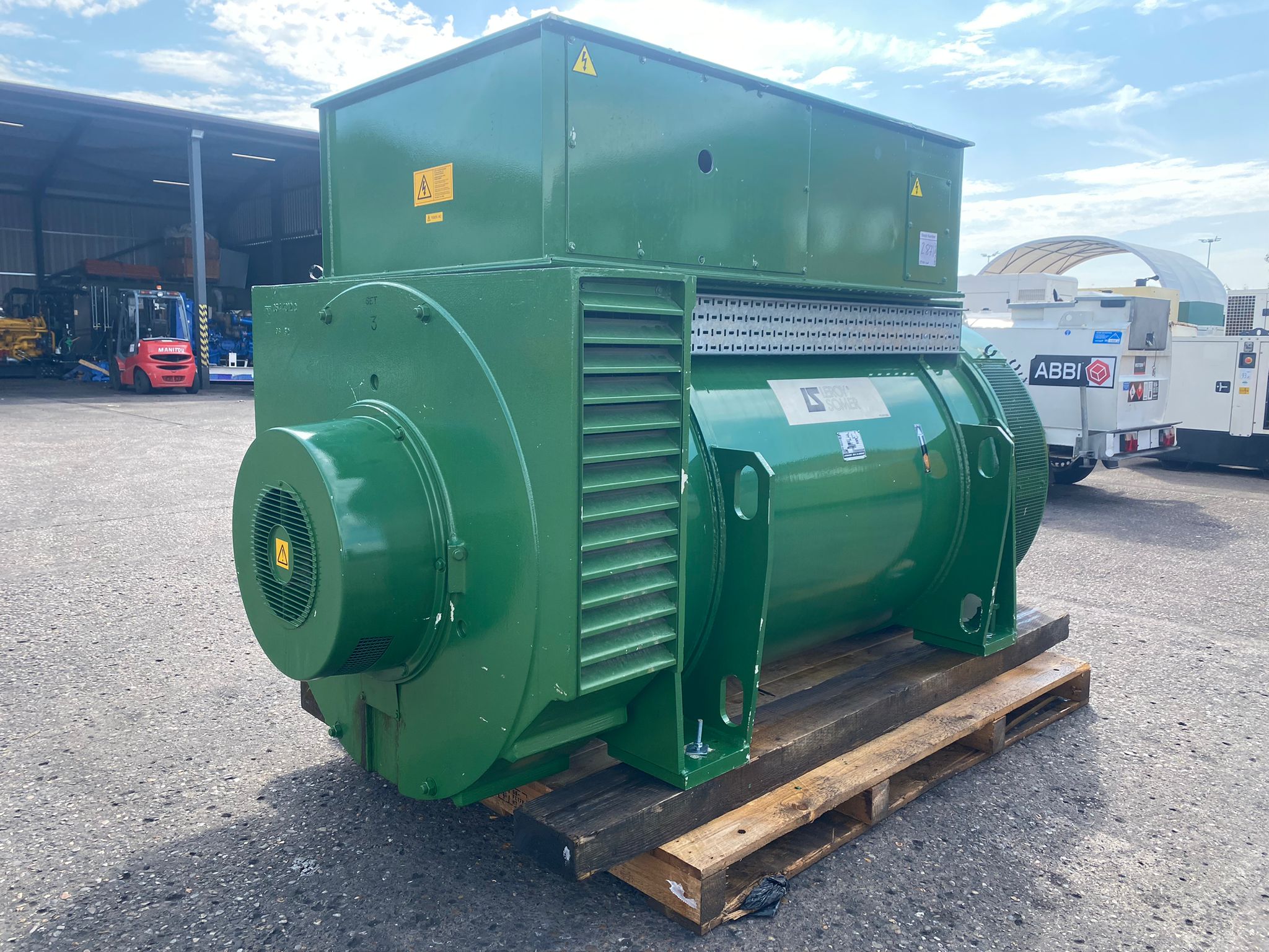 2500kVA Leroy Somer Alternator LSA54 L7-4P