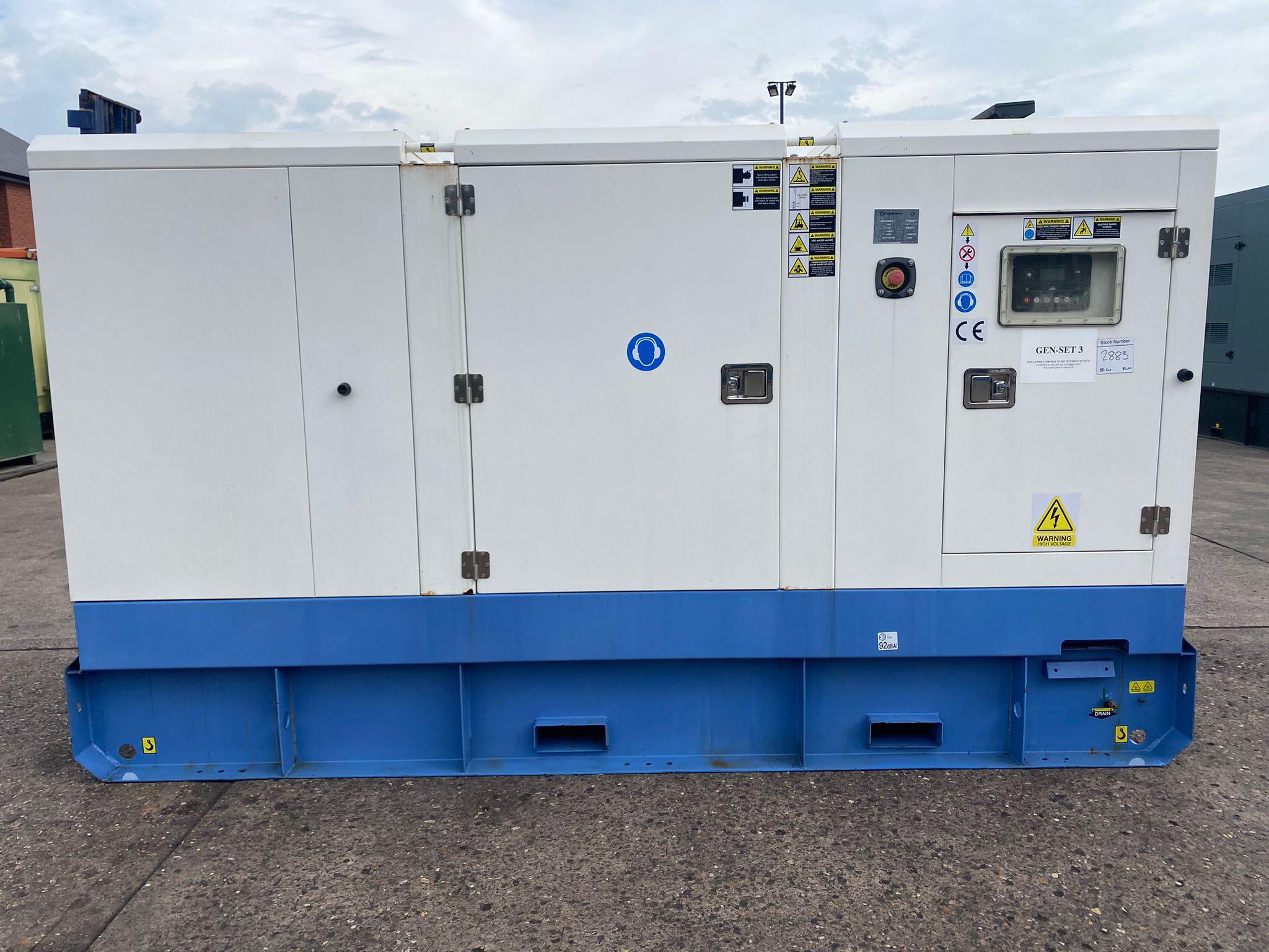 138KVA Evopower Cummins used generator