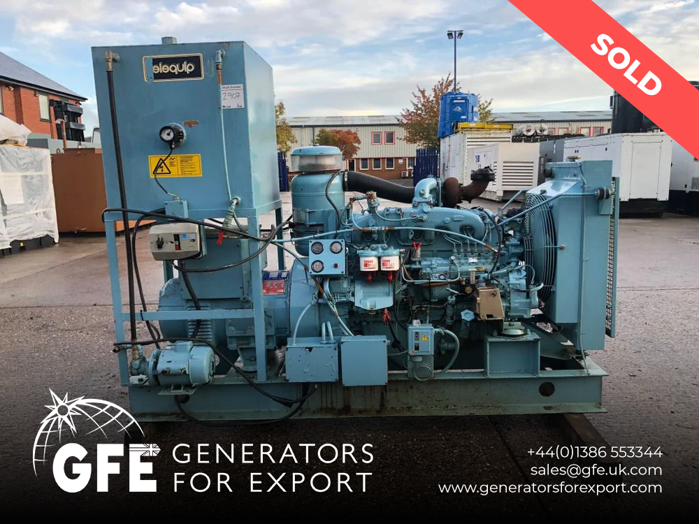 85KVA Elequip  Iveco used generator