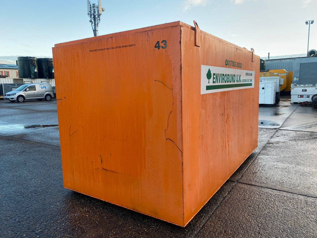 9000 Litre Bunded Fuel Tank