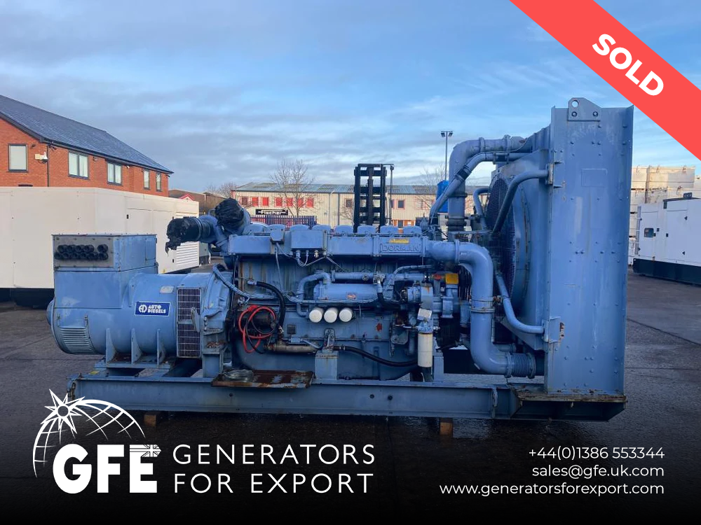 1100kVA Auto Diesels Dorman  used generator