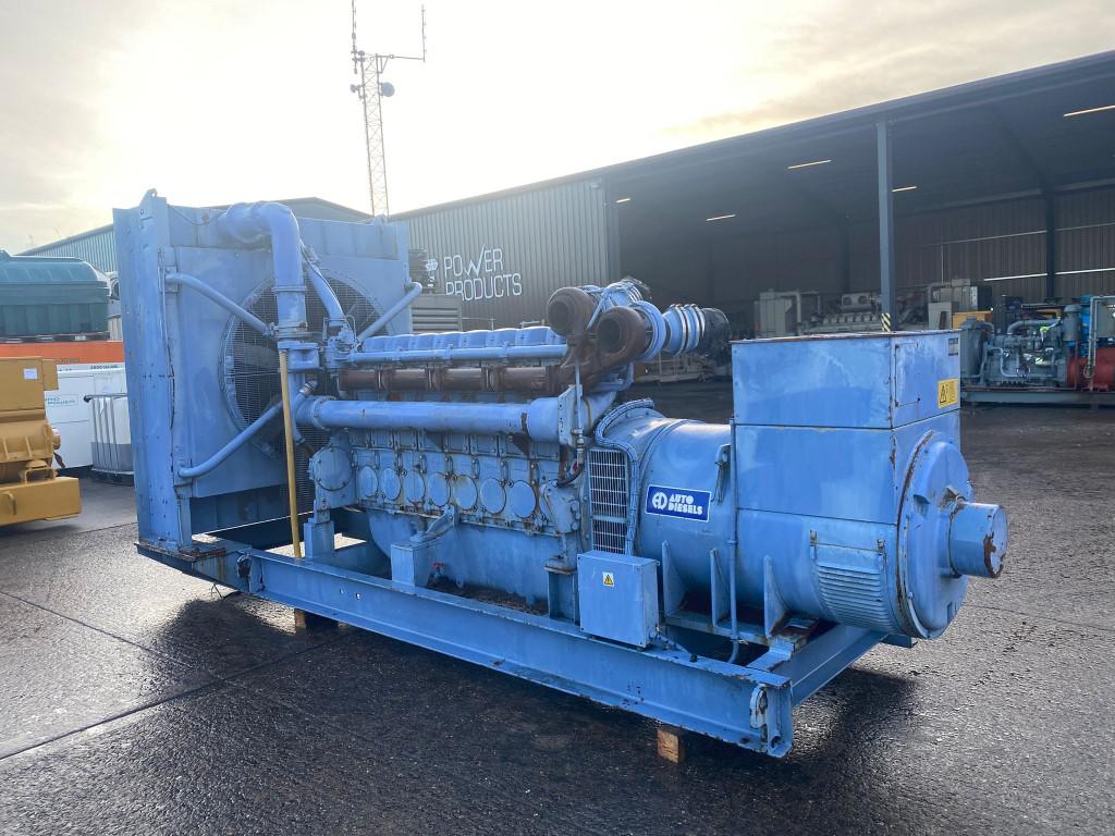 1100kVA Auto Diesels Dorman  used generator