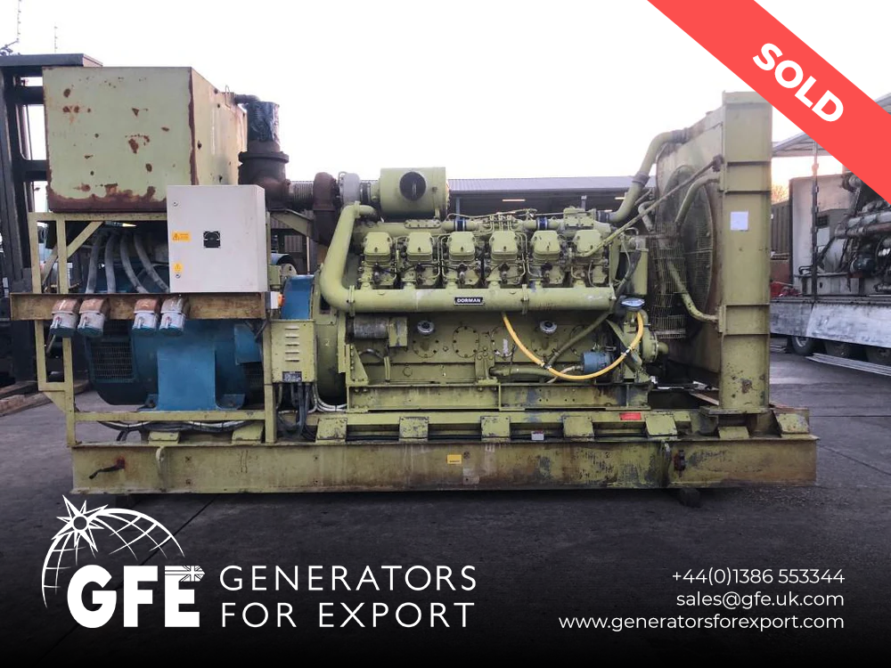 550kVA Petbow Dorman used generator