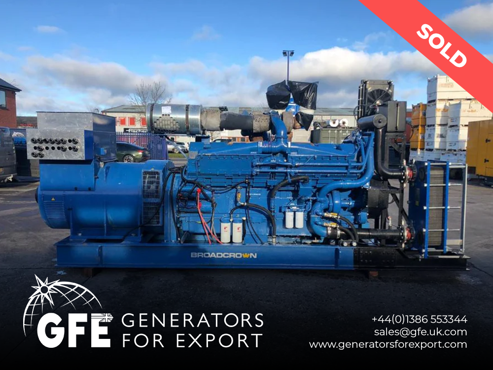 1320kVA Broadcrown  Cummins  used generator