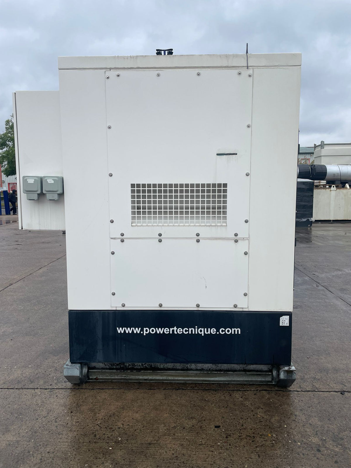300kVA PowerTecnique Volvo TAD 941 GE Canopied Used Generator