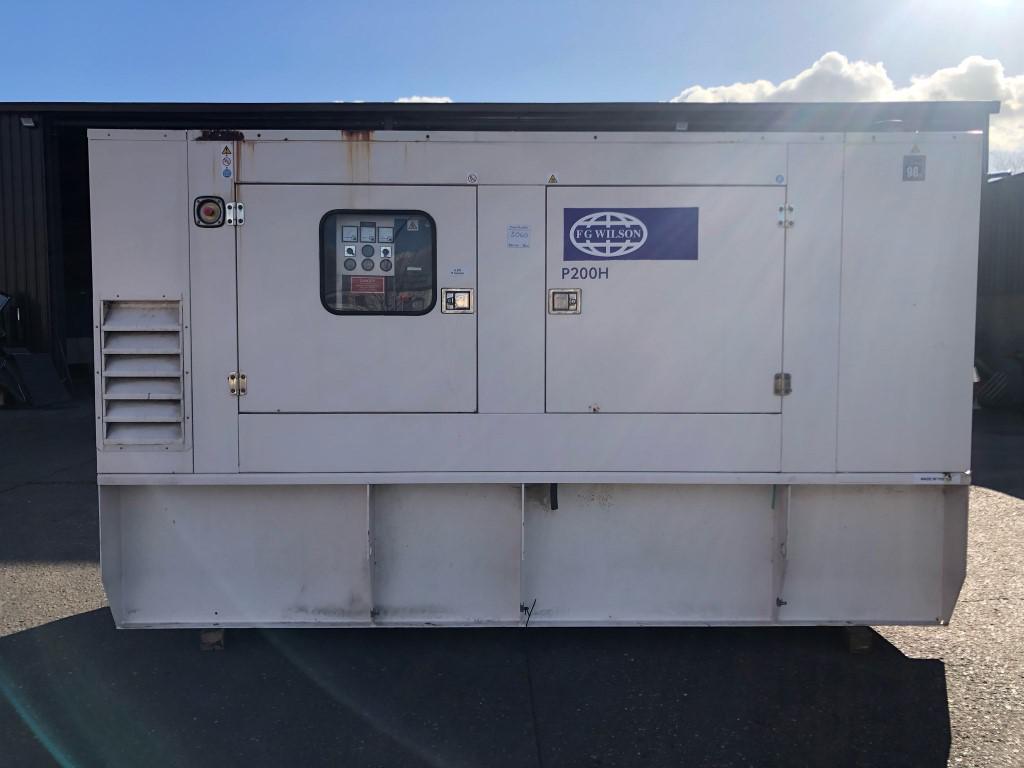 220kVA FG Wilson  Perkins used generator