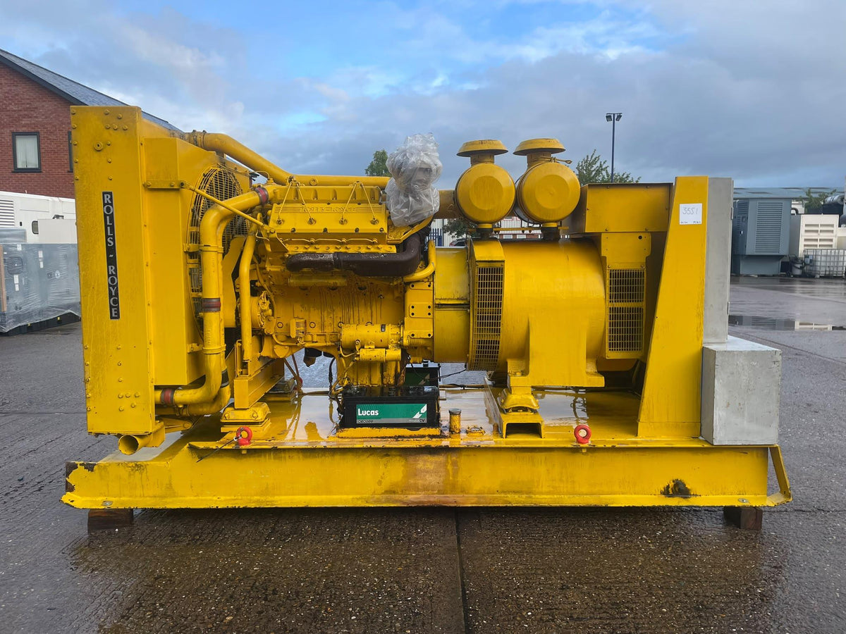 312kVA Powermaker RV312 Rolls Royce/Perkins C8TCA Open Used Generator