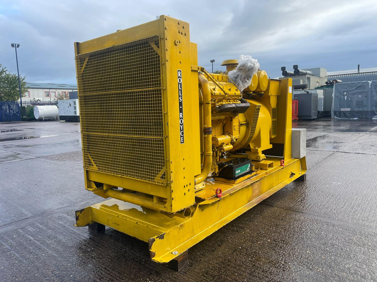 312kVA Powermaker RV312 Rolls Royce/Perkins C8TCA Open Used Generator