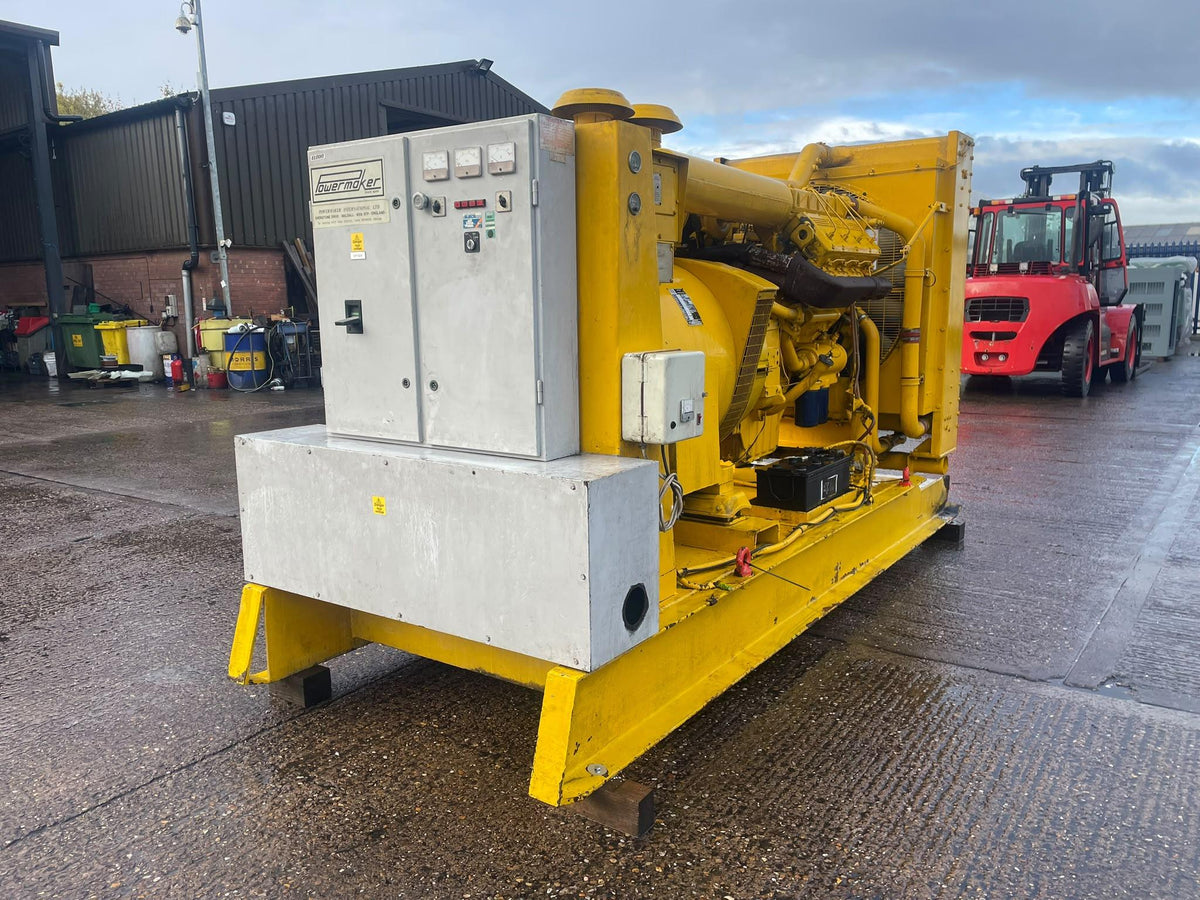 312kVA Powermaker RV312 Rolls Royce/Perkins C8TCA Open Used Generator