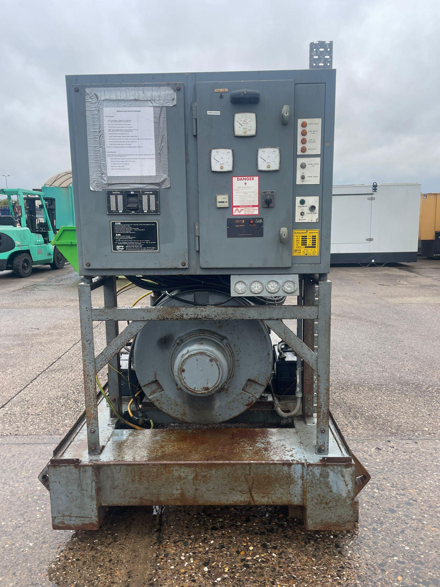 350kVA Dawson Keith  Rolls Royce used generator