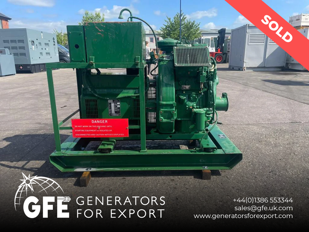 16.5kVA Powerplant Lister used generator