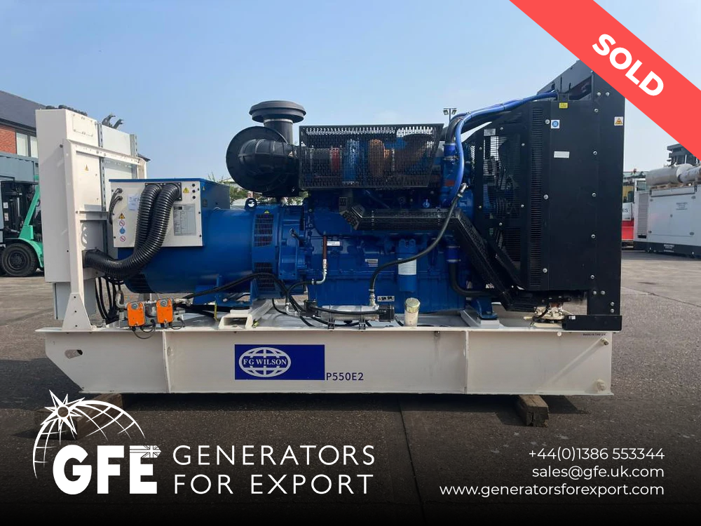 550kVA FG Wilson Perkins used generator