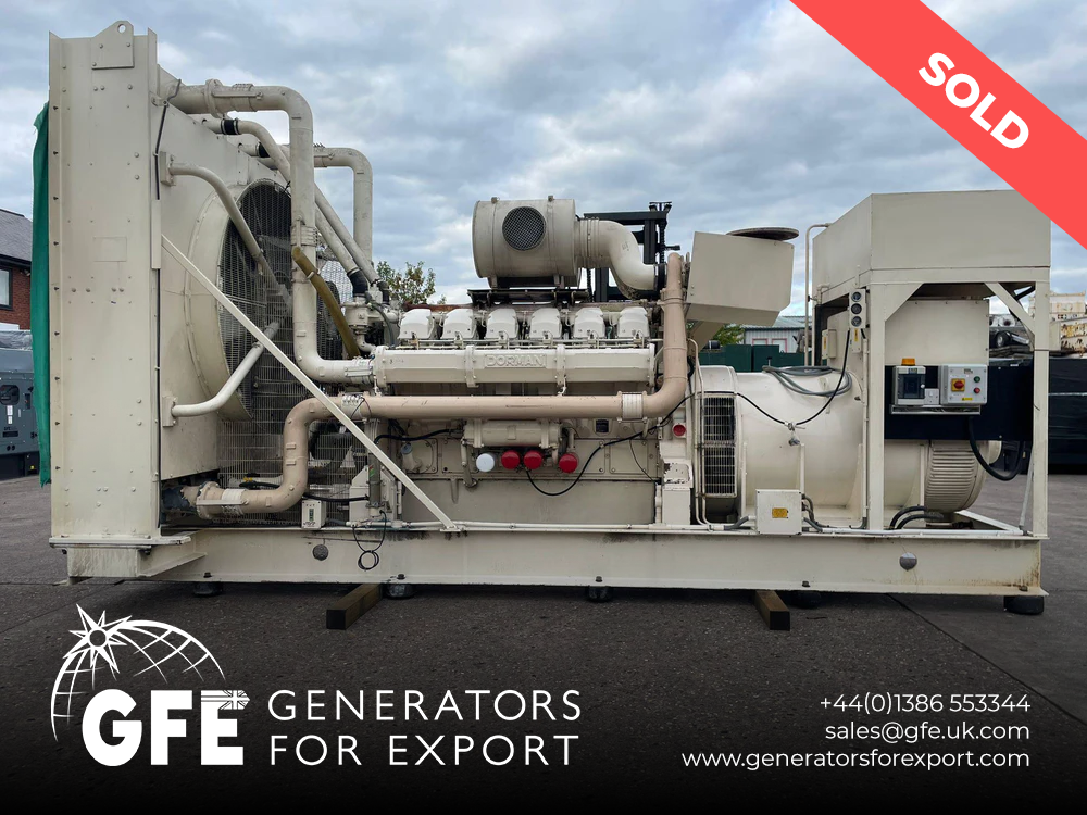 1665kVA Dawson Keith  Dorman used generator