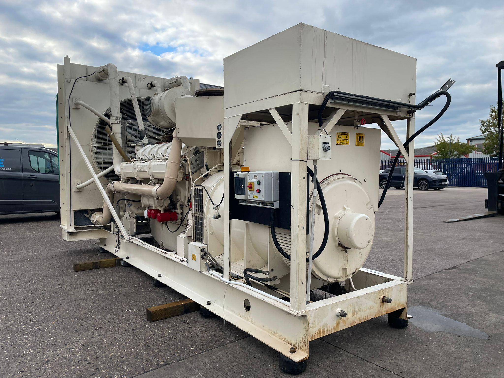 1665kVA Dawson Keith  Dorman used generator