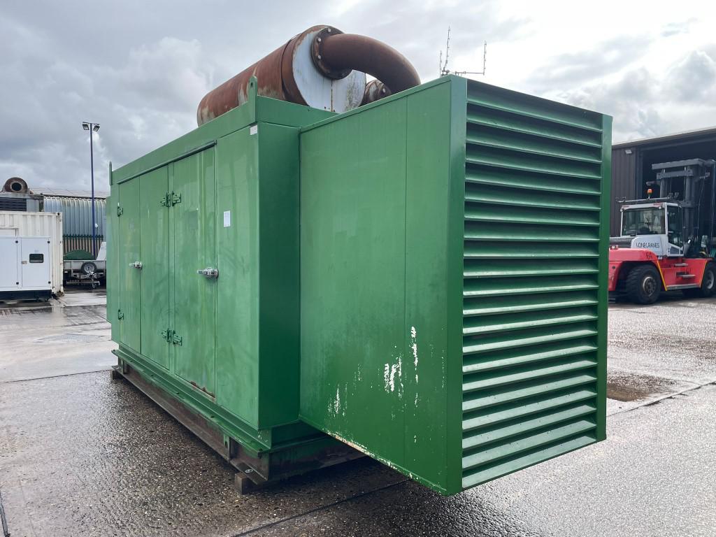 495kVA DPS Volvo used generator