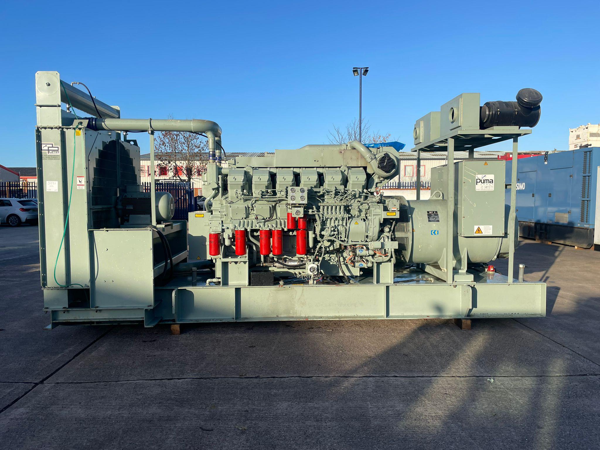 1375kVA Puma Mitsubishi used generator (Set 1)