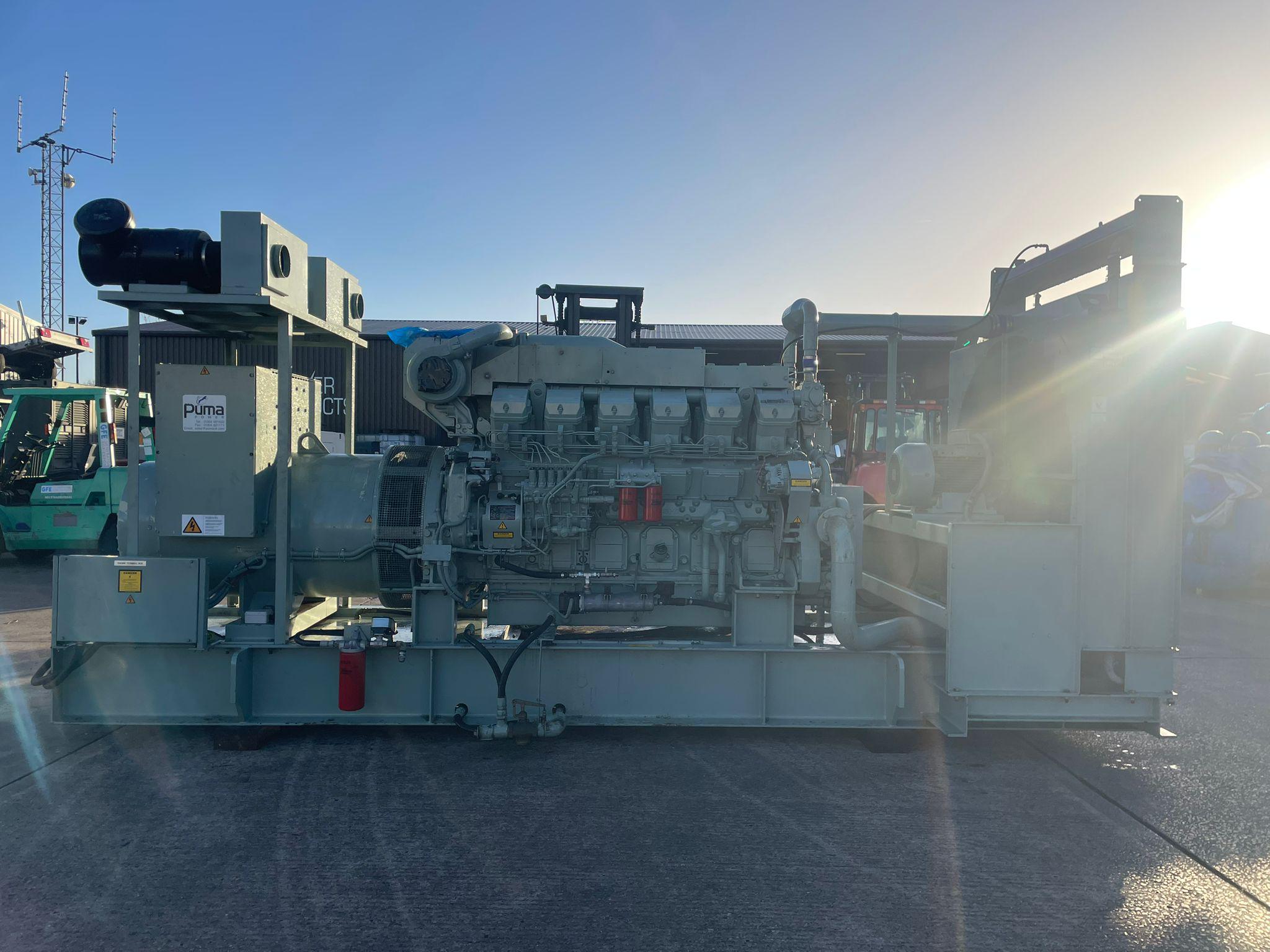 1375kVA Puma Mitsubishi used generator (Set 1)