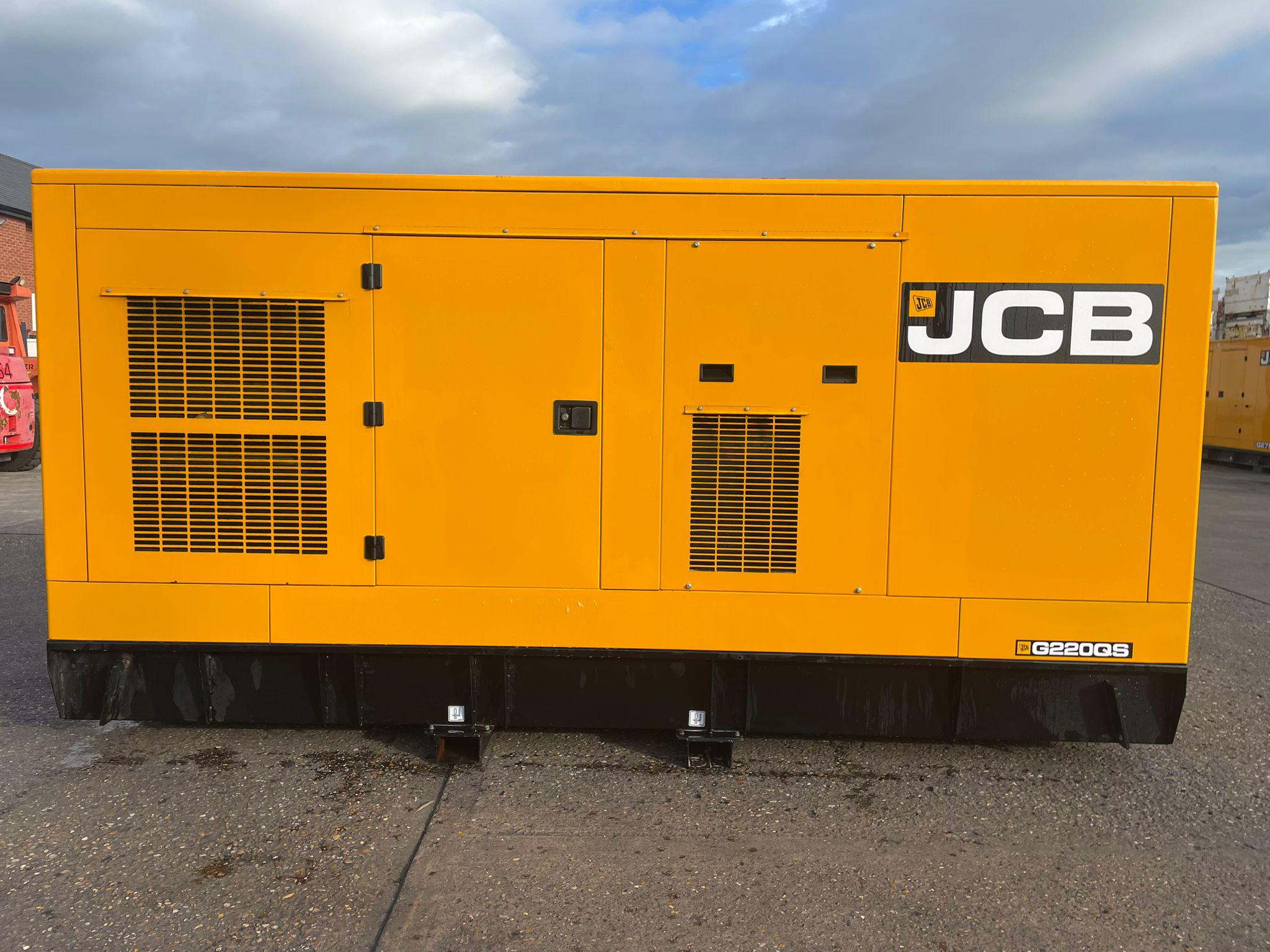 220kVA JCB used generator