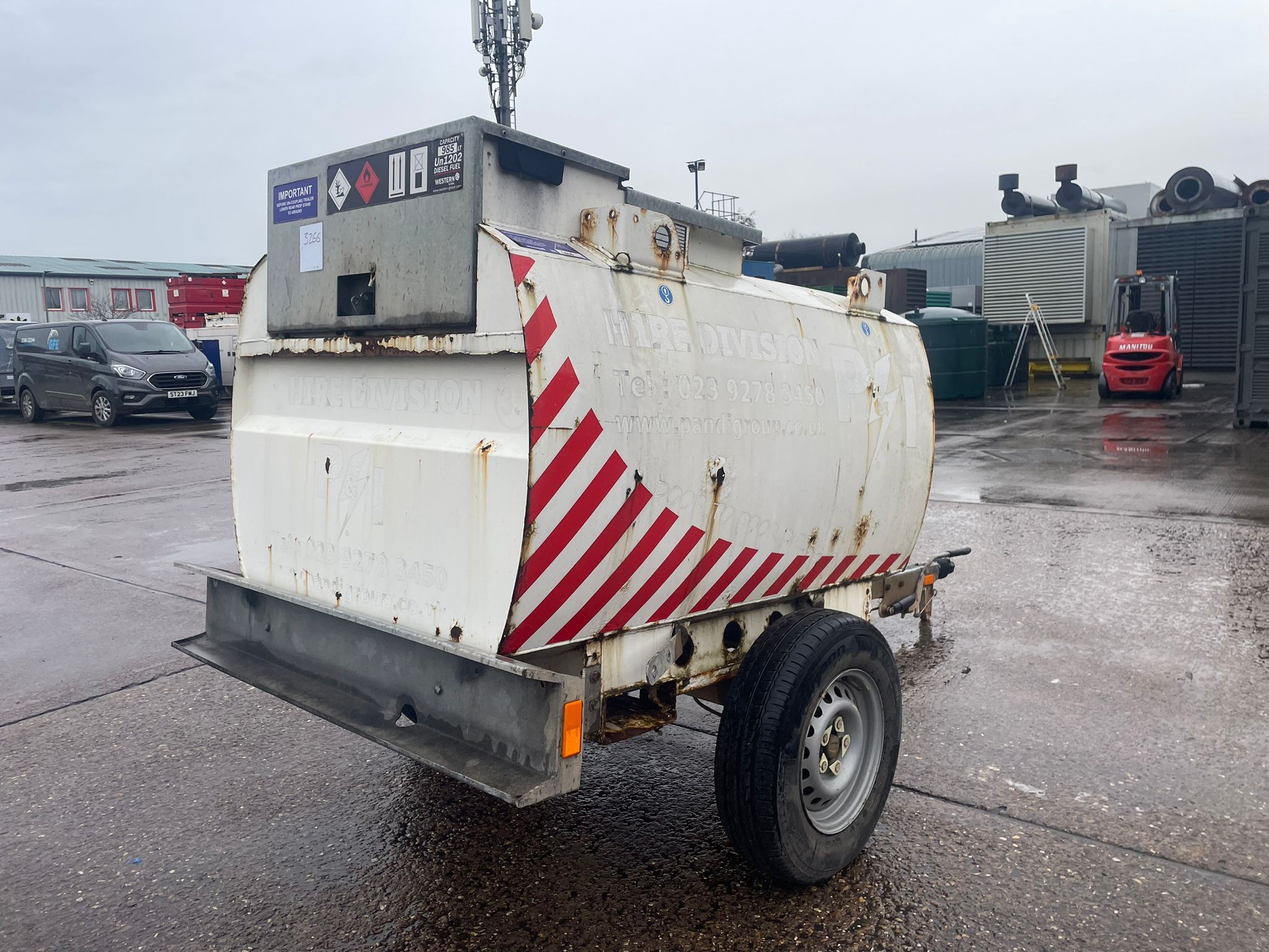 1000L P&I Fuel Bowser