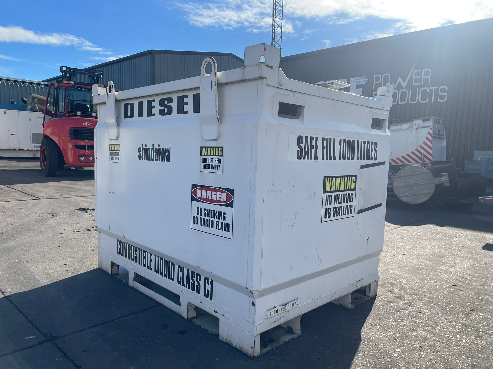 860 Litre Shindawa Bunded Fuel Tank
