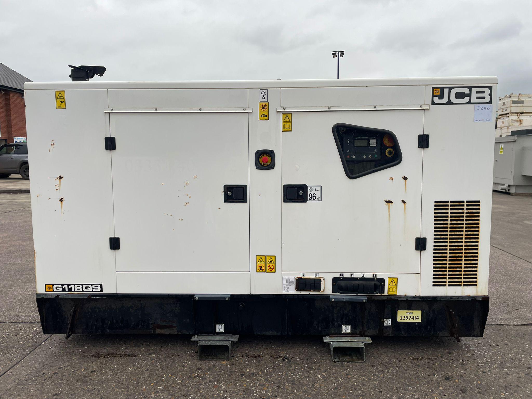 110kVA JCB used generator