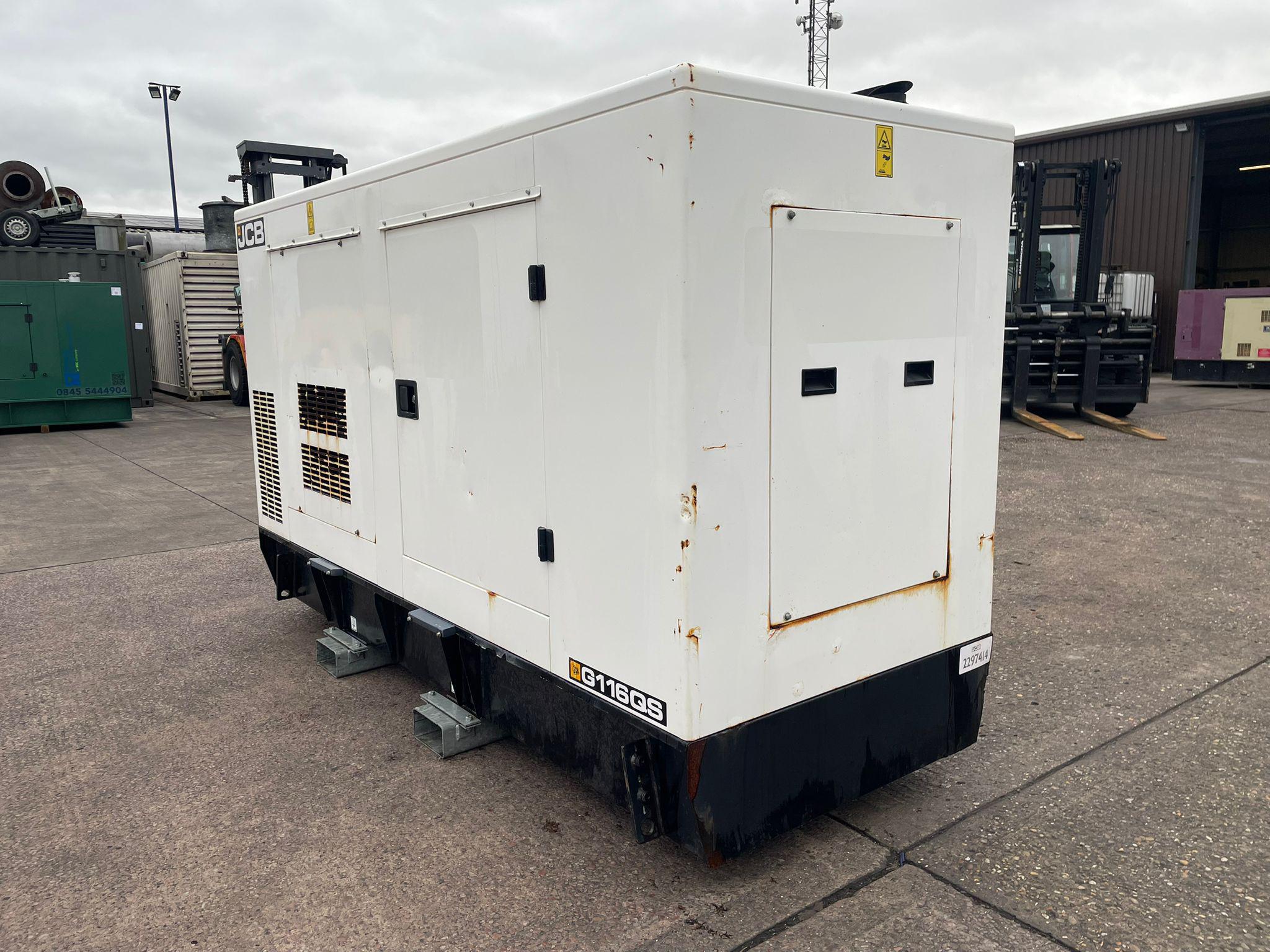 110kVA JCB used generator