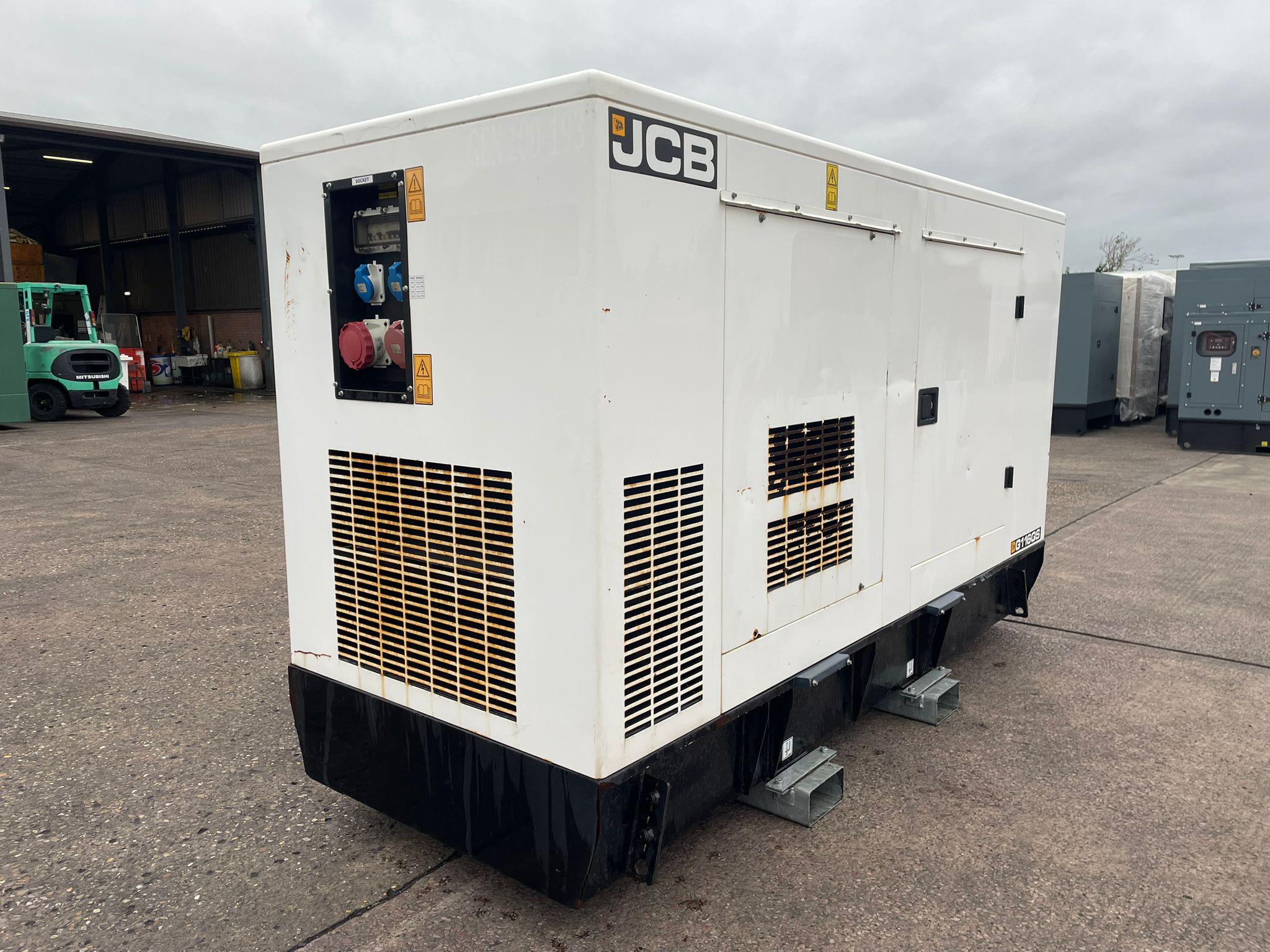 110kVA JCB used generator