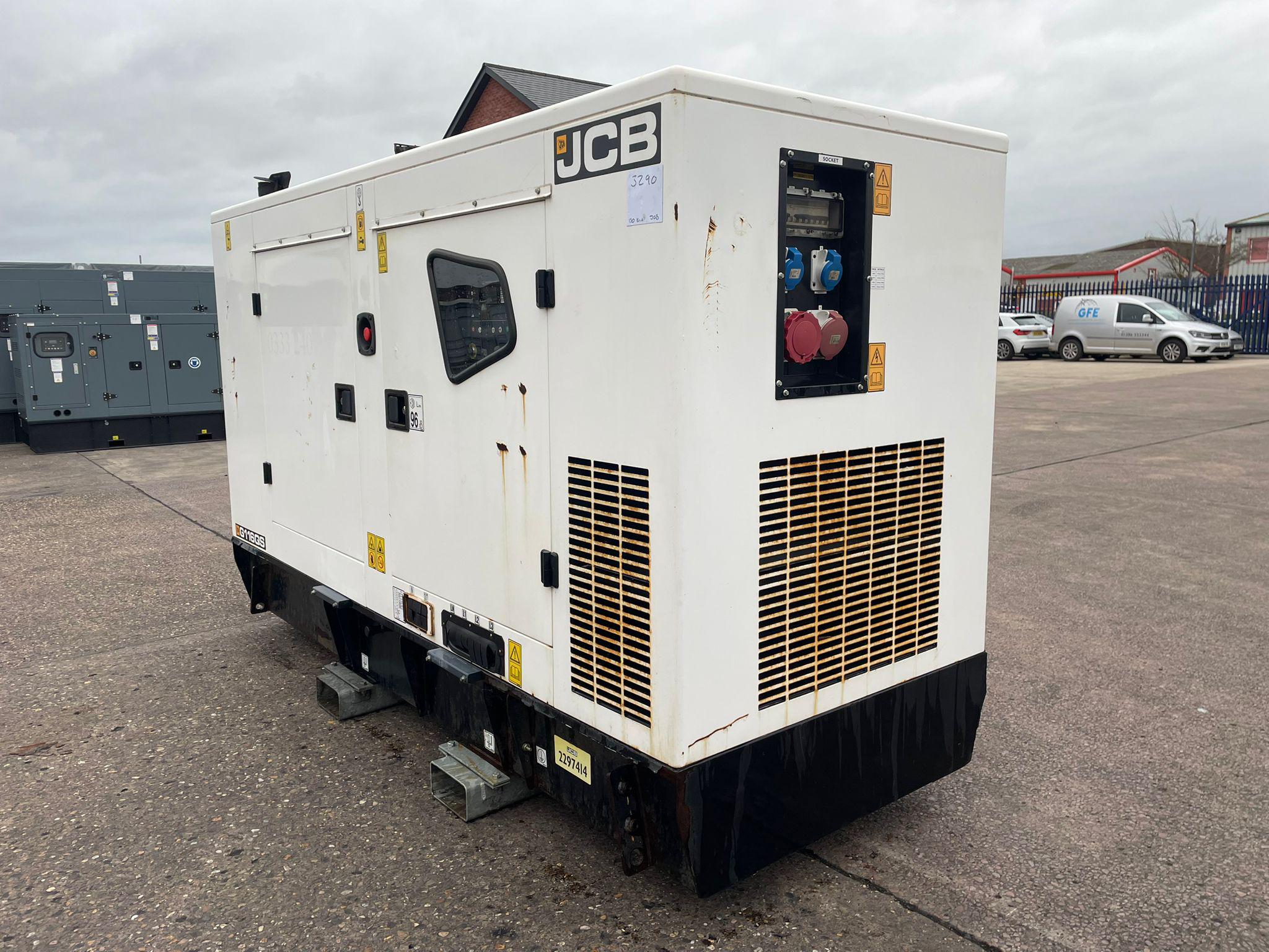 110kVA JCB used generator