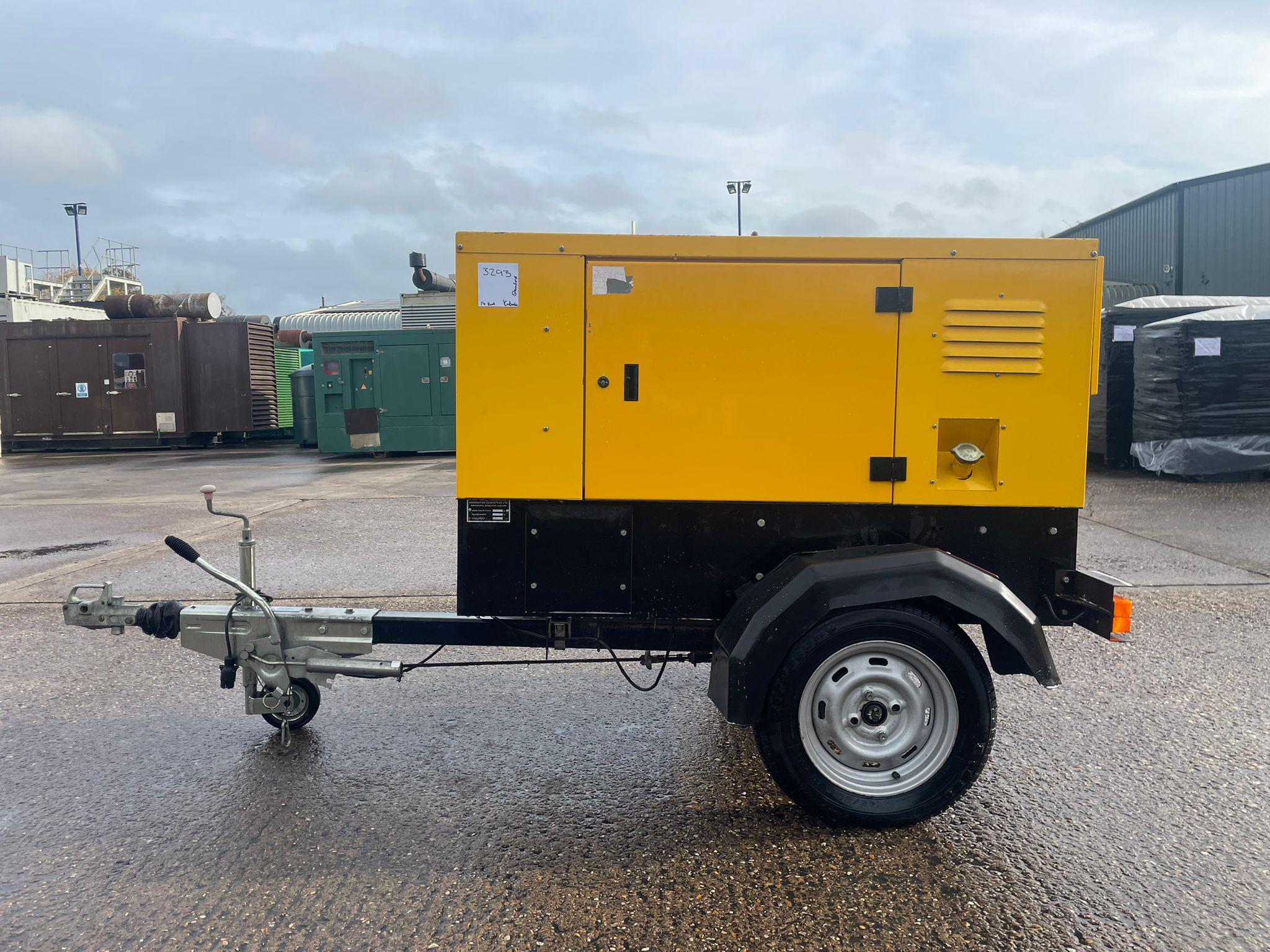 15.5kVA  Kubota used generator